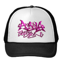 Graffitti AngelaDesigns Cap Mesh Hat
