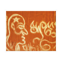 Graffitti Gallery Wrapped Canvas