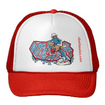 Graffitti hat