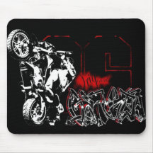 graffitti mouse pad