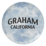 Graham California plates