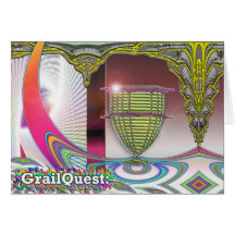 GrailQuest greeting card