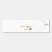 Grain Valley Missouri City Classic Bumper Stickers