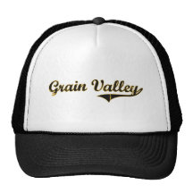 Grain Valley Missouri Classic Design Mesh Hat