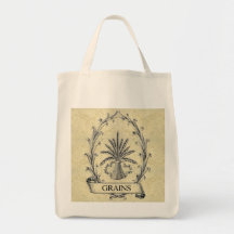 Grains Grocery Tote Bags