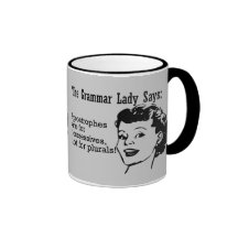 Grammar Lady Apostrophes Mugs