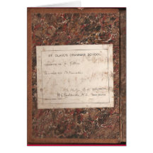 grammar school award greeting cards