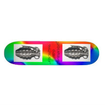 GRANADAS OLD FASHION CUSTOM SKATE BOARD