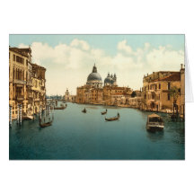 Grand Canal Venice Blank Card