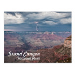 Grand Canyon National Park Lightning Strike Post Card