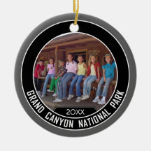 Grand Canyon PHOTO FRAME Souvenir Ornament