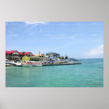 Grand Cayman 2012 Poster Calendar