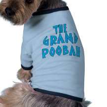 Grand Poobah Blue Font Products Pet Tee