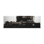 Grand Trunk Western Steam Engine No 3754 Canvas Print