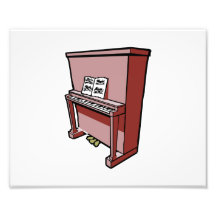 grand upright piano with music.png photograph