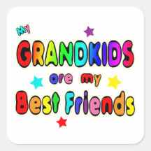 Grandkids Best Friends Sticker