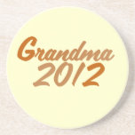 Grandma 2012 drink coaster