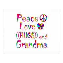 Grandma Hugs Post Card