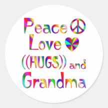 Grandma Hugs Sticker