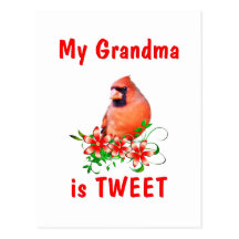 Grandma is Sweet Post Card