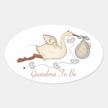 Grandma To Be Sticker