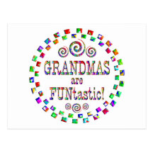 Grandmas are FUNtastic Post Cards