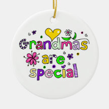 Grandmas Are Special Christmas Ornaments