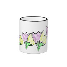 Grandmas flowers coffee mug