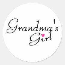 Grandmas Girl Sticker