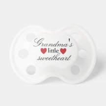 Grandma's Little Sweetheart Custom Pacifier