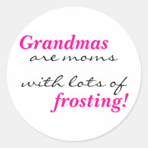Grandmas Round Stickers