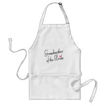 Grandmother Of The Bride Aprons