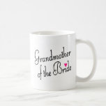 Grandmother Of The Bride Coffee Mug