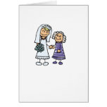Grandmother Of The Bride On Wedding Day Card