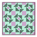 Grandmother's Puzzle in Green and Lavender Announcements