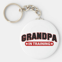 Grandpa In Training Key Chain