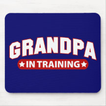 Grandpa In Training Mouse Pads
