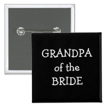 Grandpa Of The Bride Pin