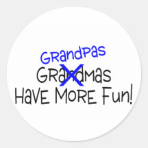 Grandpas Have More Fun Stickers