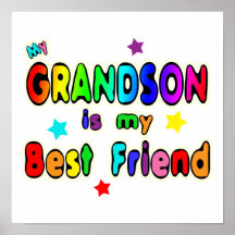Grandson Best Friend Posters