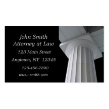 Granite Column Business Card