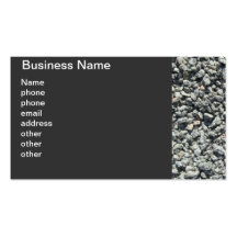 Granite Gravel Business Cards