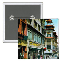 Grant Avenue Chinatown Pins