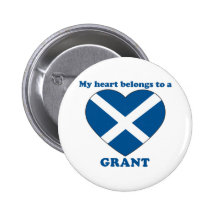 Grant Pinback Button