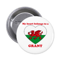 Grant Pinback Button