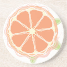 Grapefruit Citrus Coaster