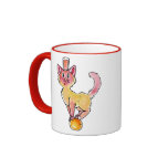 Grapefruit Juice Kitty Mug