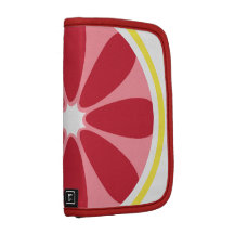 Grapefruit Slice Rickshaw Folio Organizer