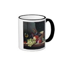 Grapes and plums mug