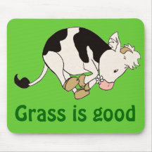Grass is good mouse pad